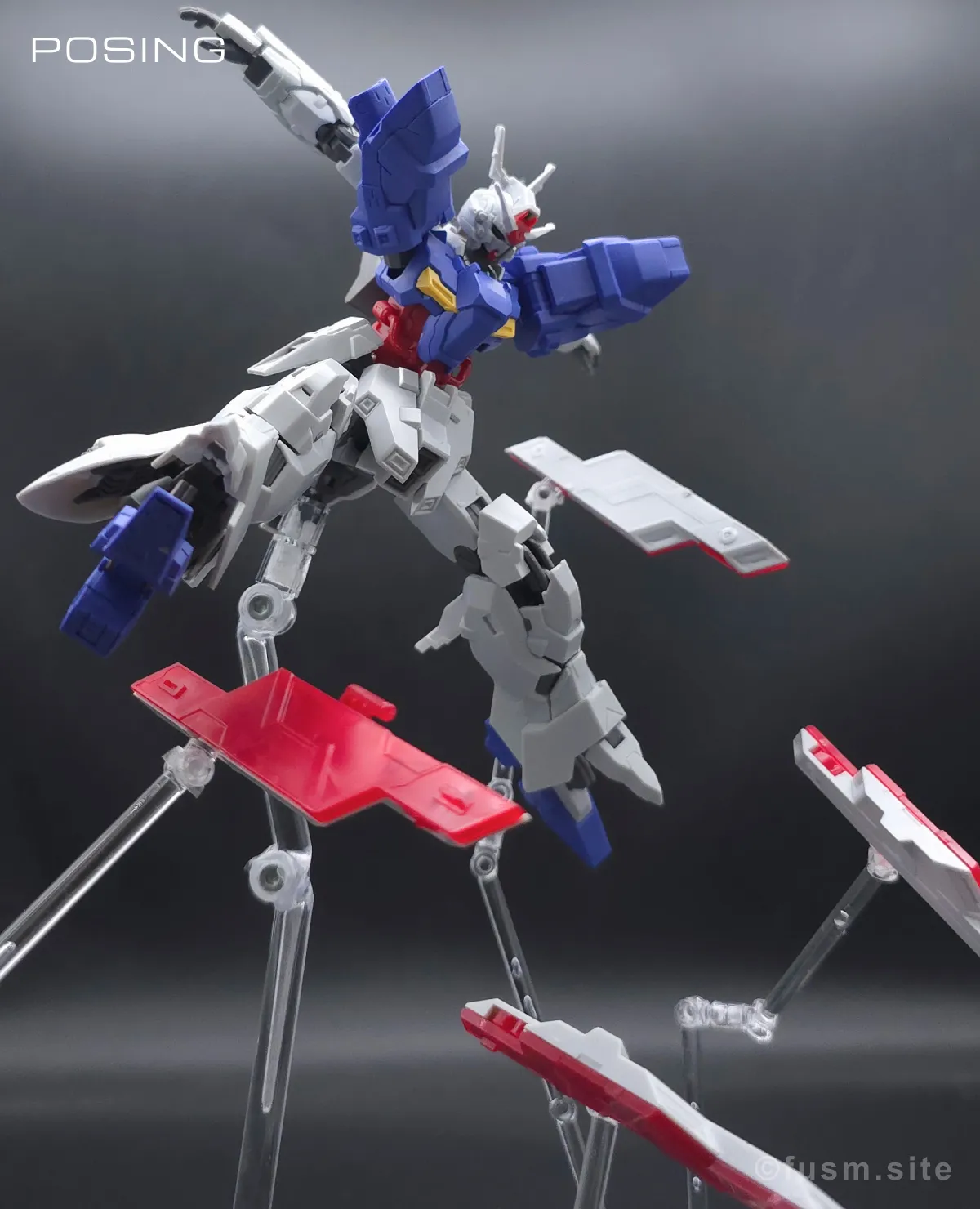 HGUC ムーンガンダム レビュー ポージング 19