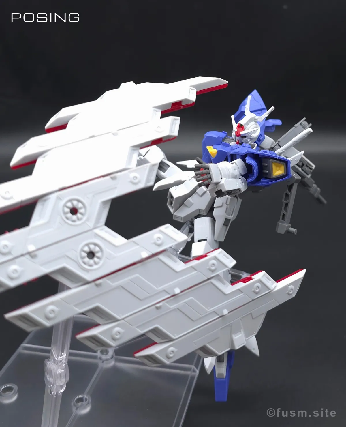 HGUC ムーンガンダム レビュー ポージング 21