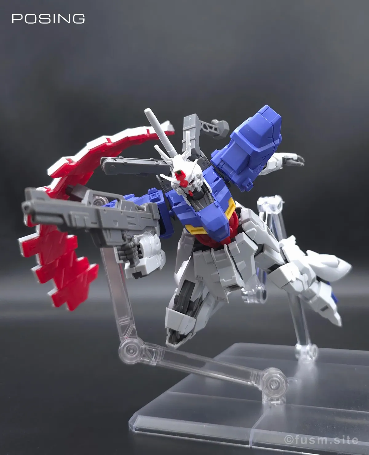 HGUC ムーンガンダム レビュー ポージング 22