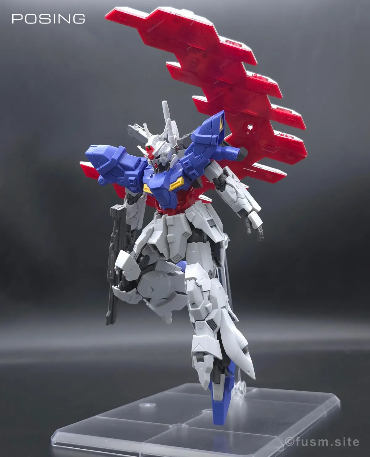 HGUC ムーンガンダム レビュー ポージング 25