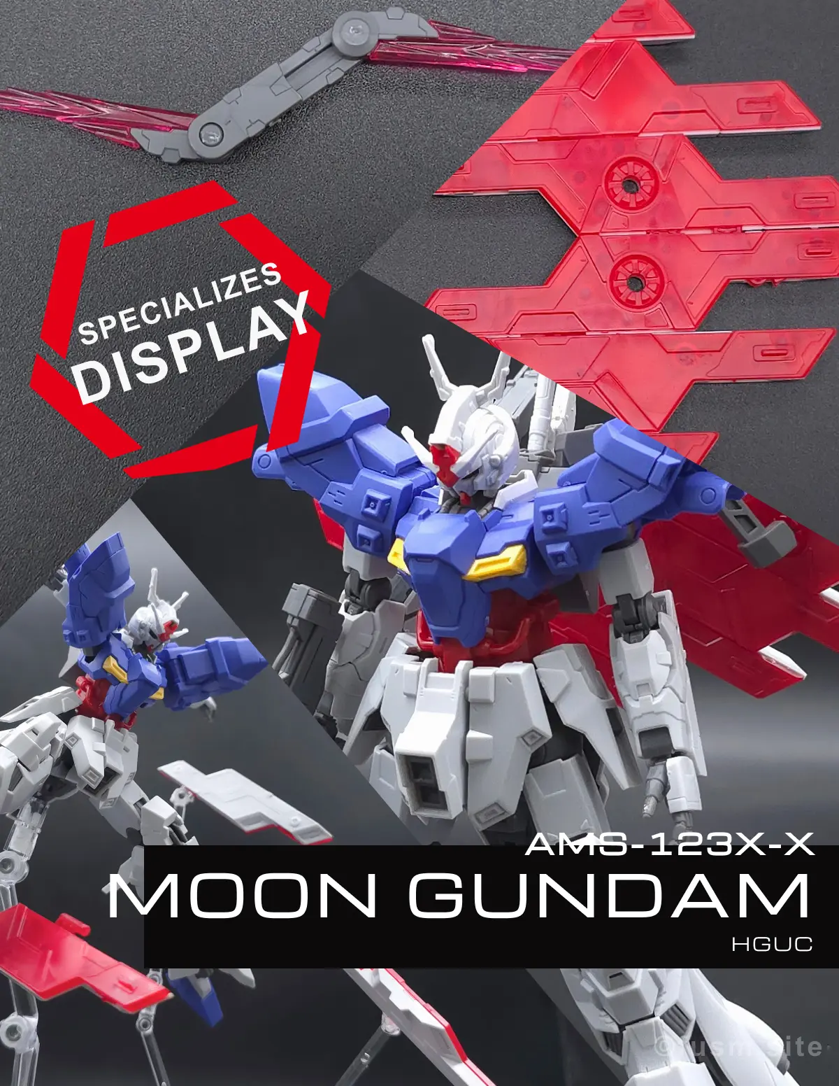 HGUC ムーンガンダム レビュー コラージュ 01
