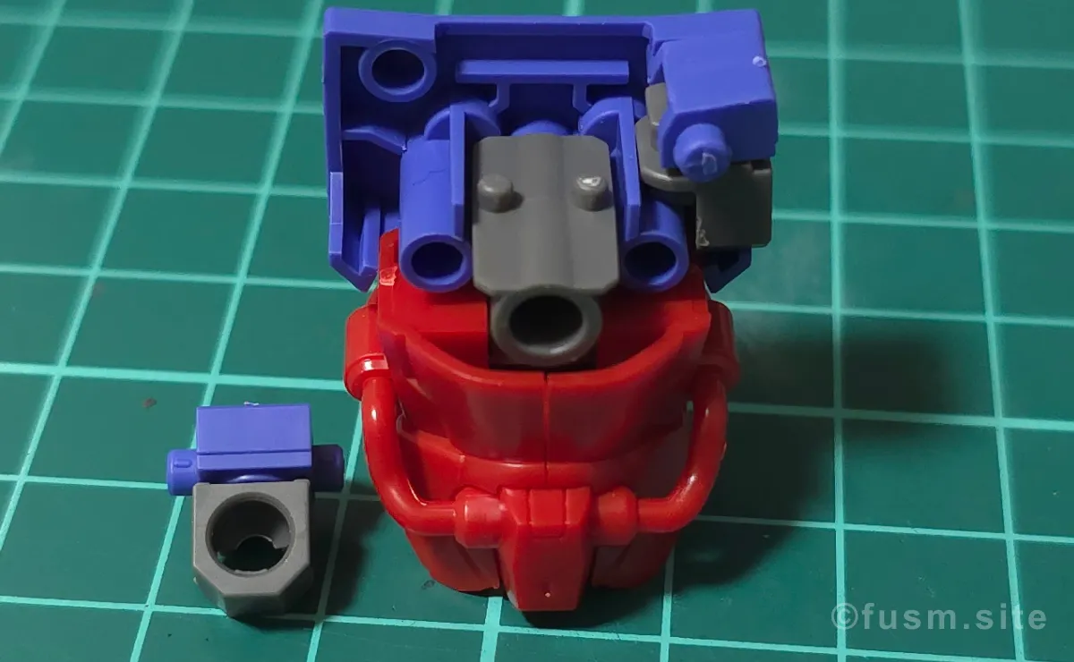 HGUC ムーンガンダム レビュー パーツ・構造・組み立て 02
