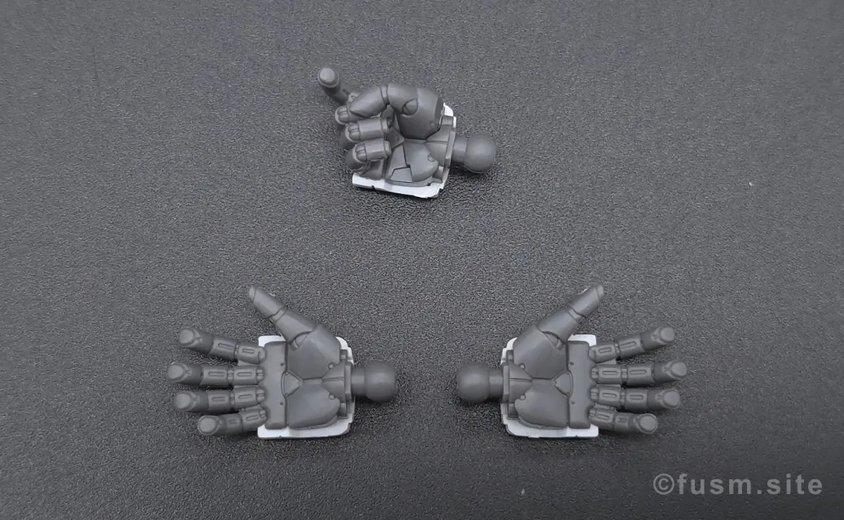 HGUC ムーンガンダム レビュー 付属品 07