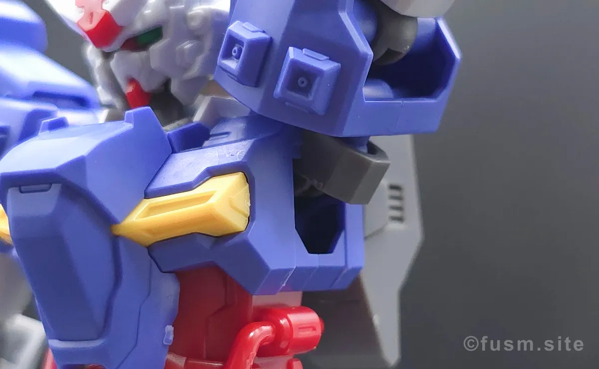 HGUC ムーンガンダム レビュー 肩ディテール 可動域 03