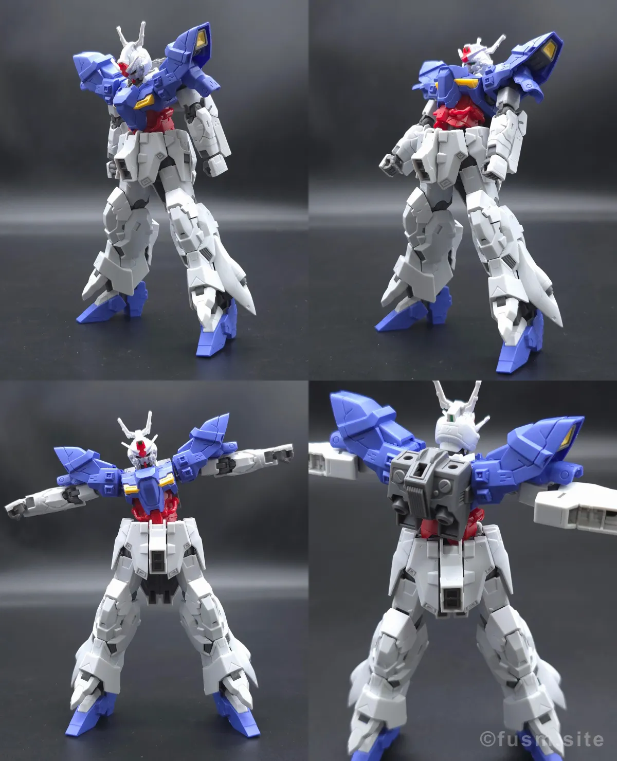 HGUC ムーンガンダム レビュー 胴体ディテール 可動域 01