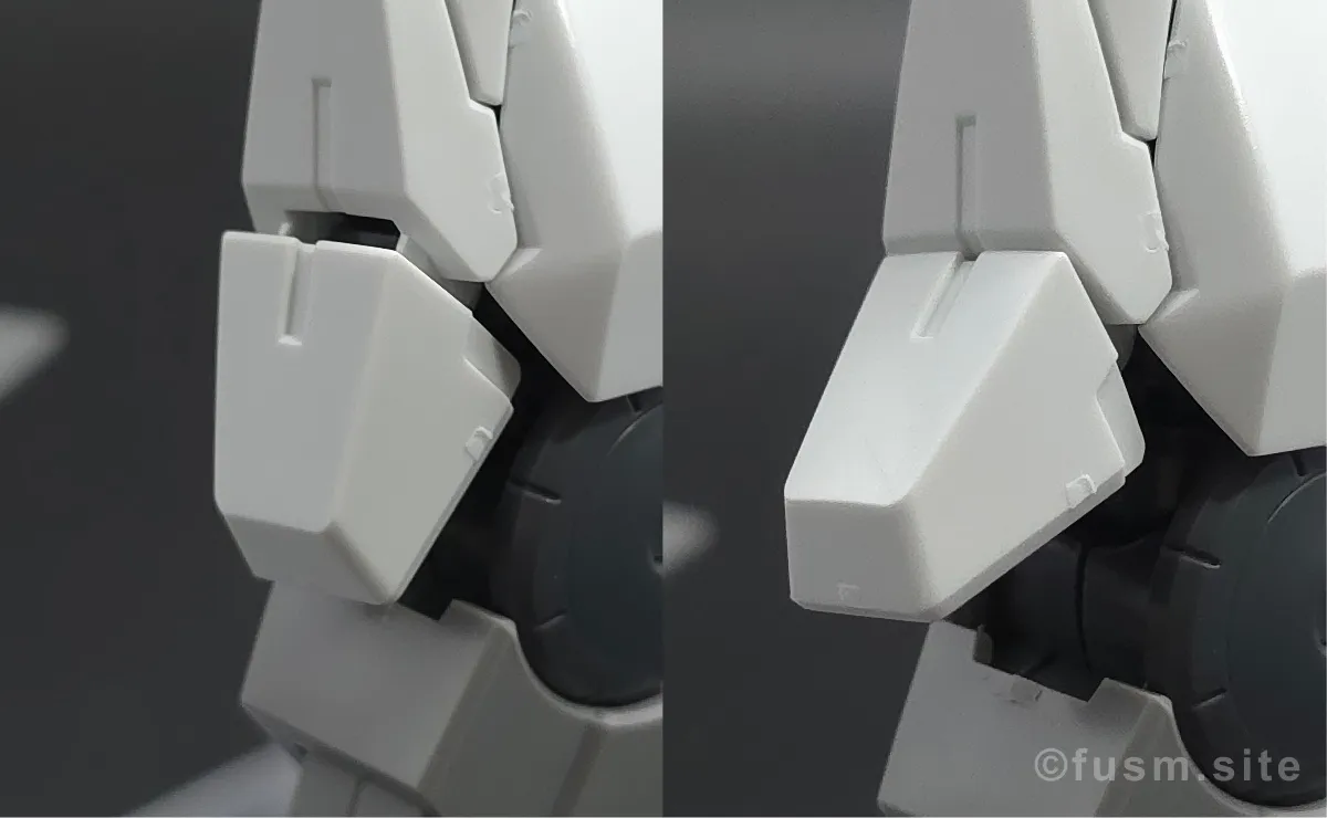MG GN-X(ジンクス) レビュー 脚部ディテール 可動域 03