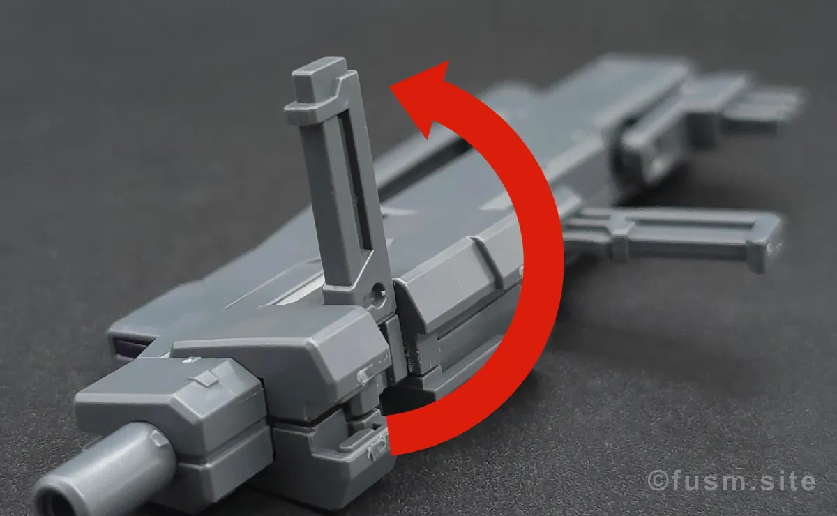 MG GN-X(ジンクス) レビュー 付属品 04