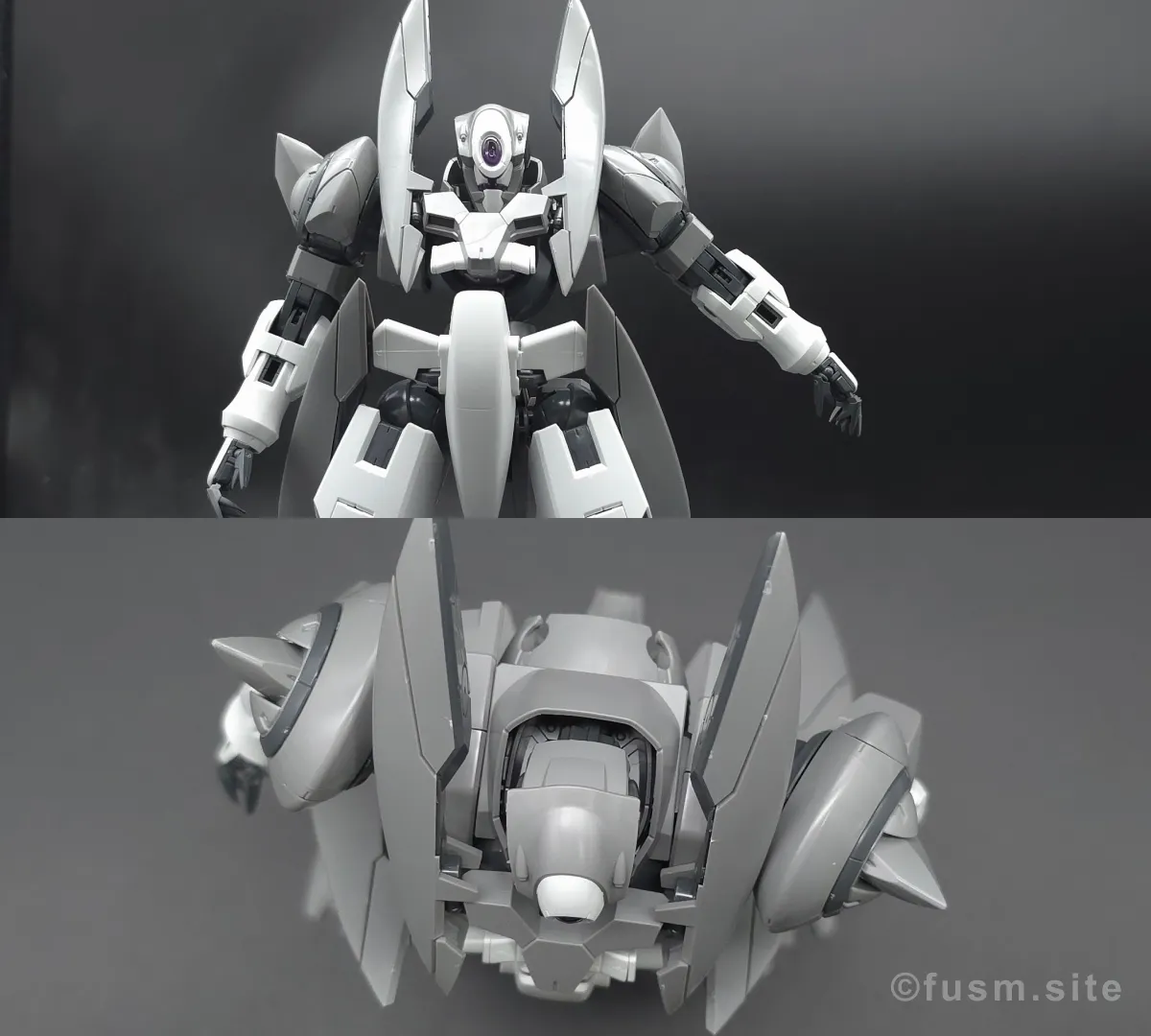 MG GN-X(ジンクス) レビュー 肩ディテール 可動域 01