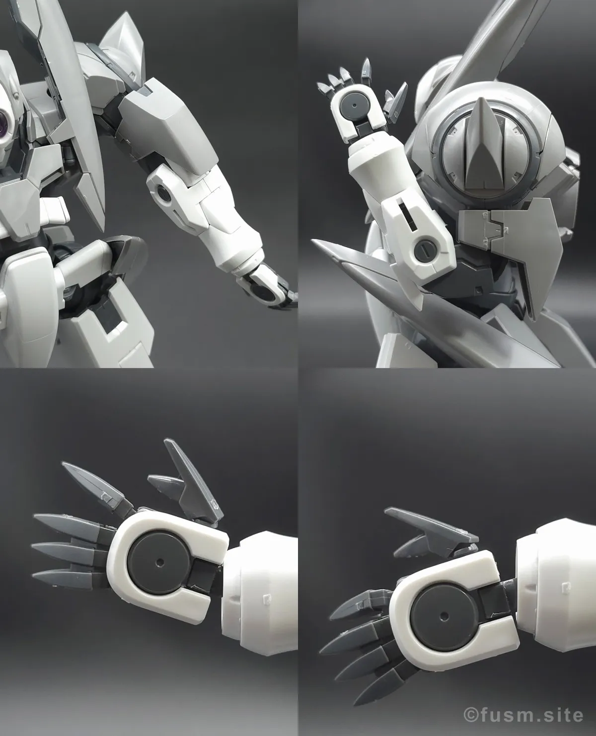 MG GN-X(ジンクス) レビュー 腕部ディテール 可動域 01
