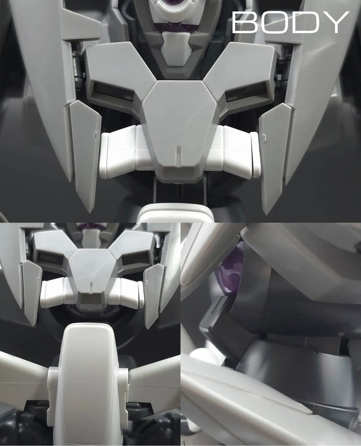 MG GN-X(ジンクス) レビュー 胴体ディテール 01