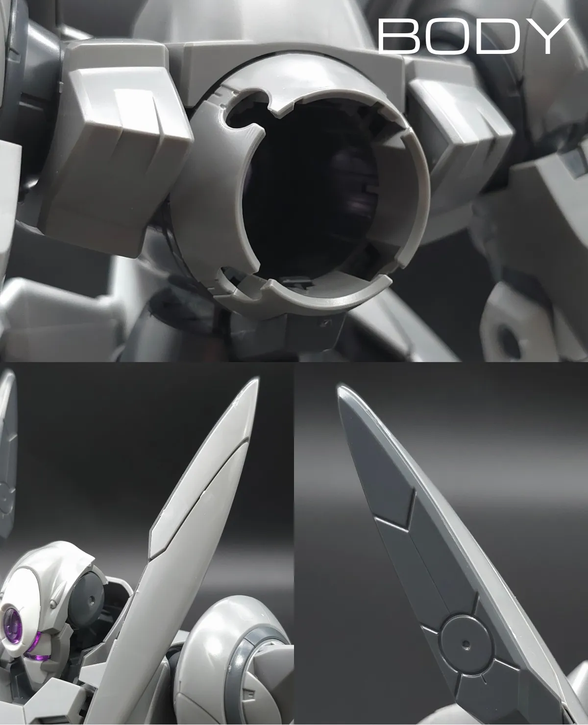 MG GN-X(ジンクス) レビュー 胴体ディテール 02