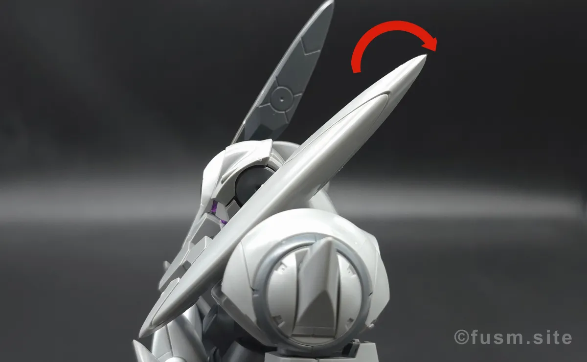 MG GN-X(ジンクス) レビュー 胴体ディテール 可動域 02