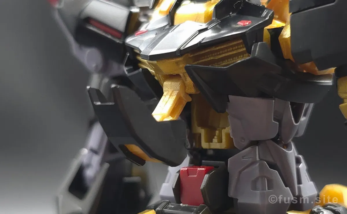 RG ガンダムアストレイ ゴールドフレーム天ミナ レビュー 胴体ディテール ギミック 01