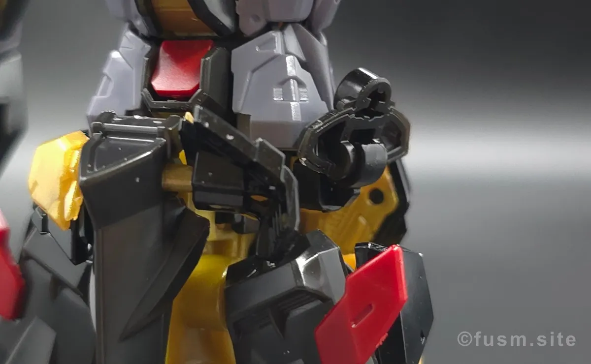 RG ガンダムアストレイ ゴールドフレーム天ミナ レビュー 胴体ディテール 可動域 01