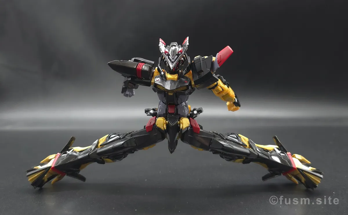 RG ガンダムアストレイ ゴールドフレーム天ミナ レビュー 胴体ディテール 可動域 03