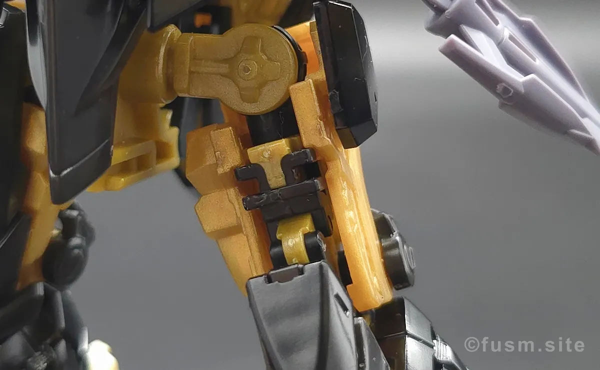 RG ガンダムアストレイ ゴールドフレーム天ミナ レビュー 耐久力が弱い箇所 05