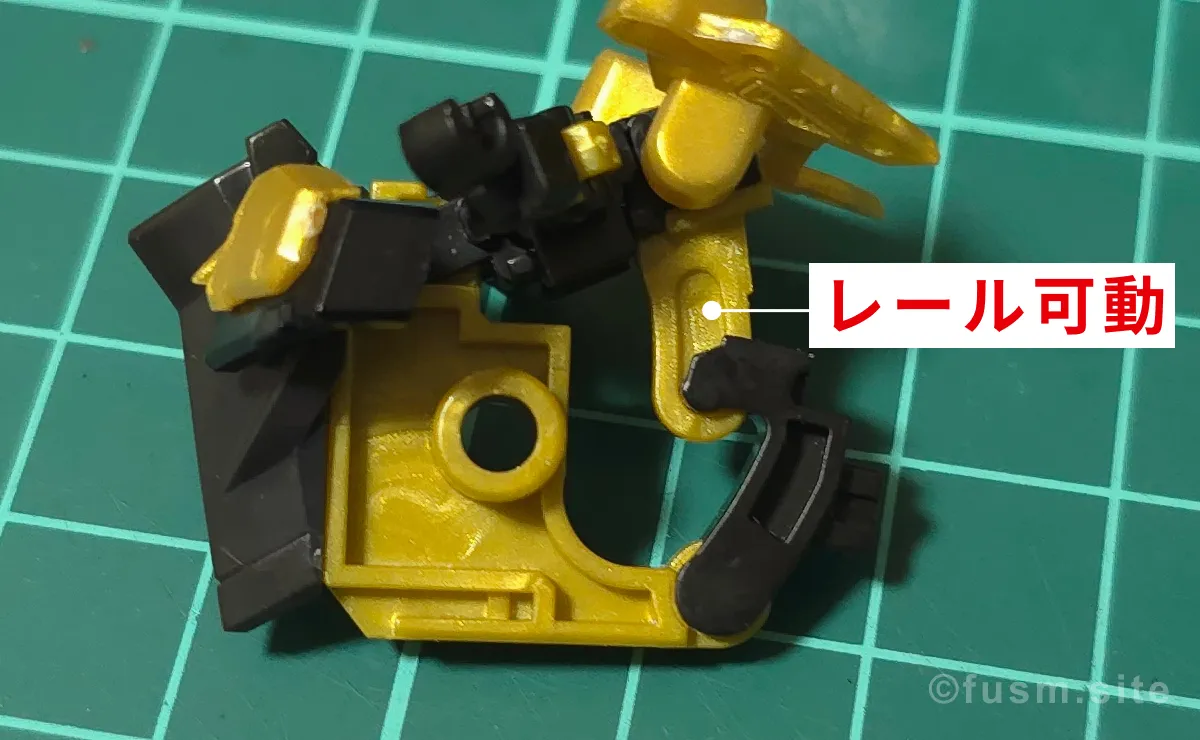 RG ガンダムアストレイ ゴールドフレーム天ミナ レビュー パーツ・構造・組み立て 02