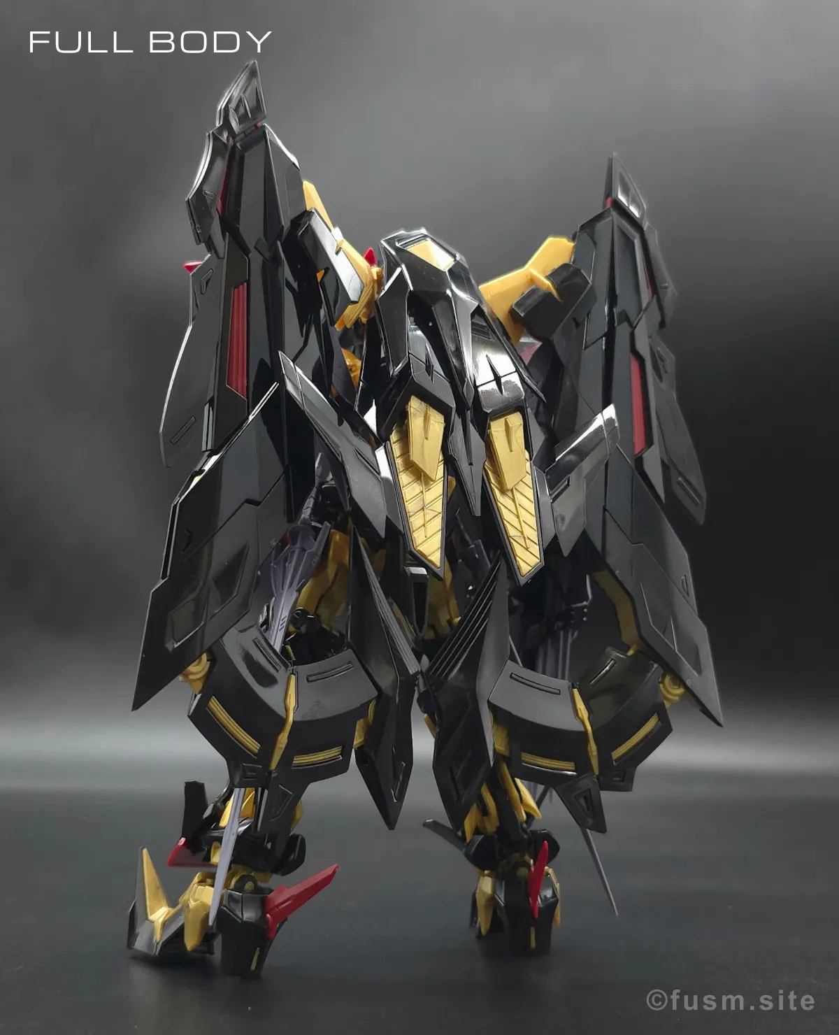 RG ガンダムアストレイ ゴールドフレーム天ミナ レビュー 多角的に見た全体の外観・素組み 03
