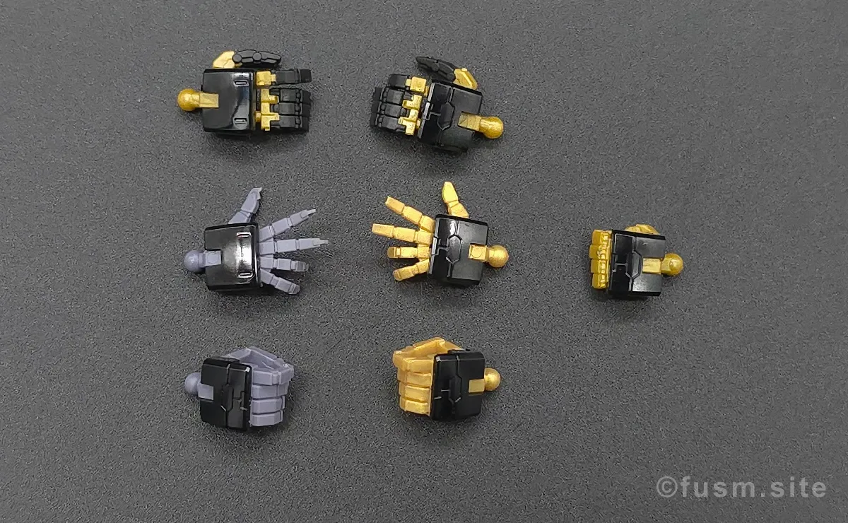 RG ガンダムアストレイ ゴールドフレーム天ミナ レビュー 付属品 01