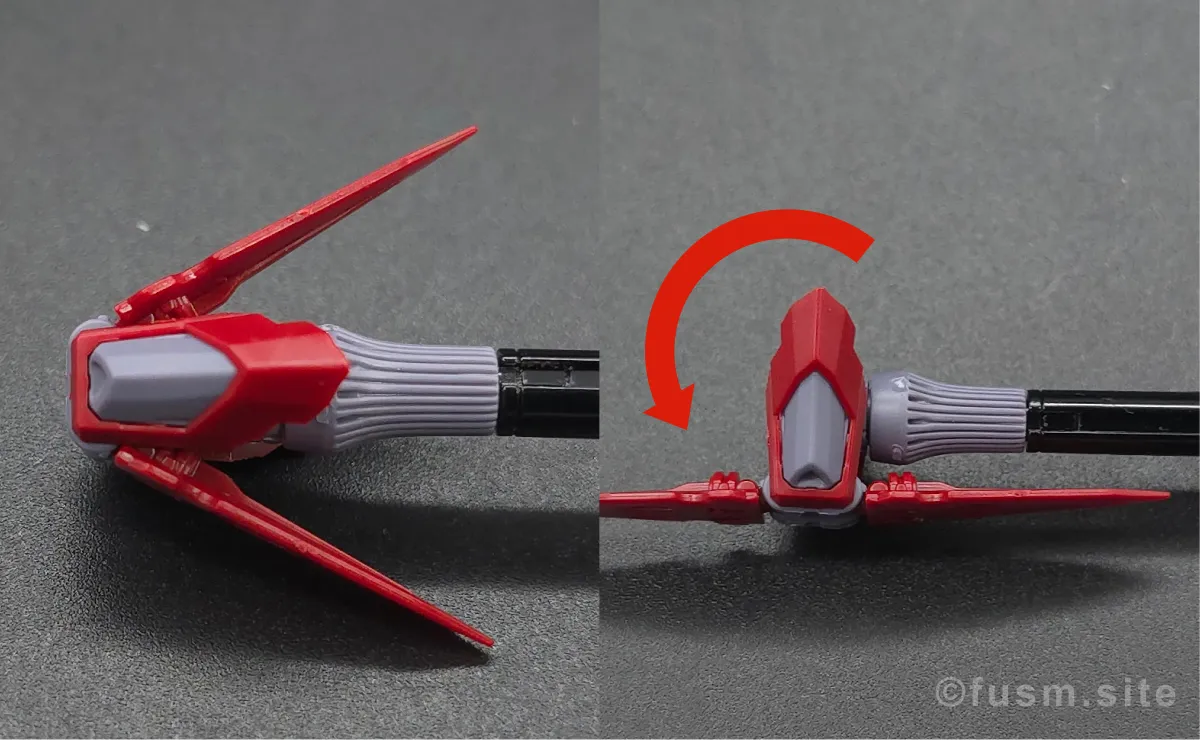 RG ガンダムアストレイ ゴールドフレーム天ミナ レビュー 付属品 11