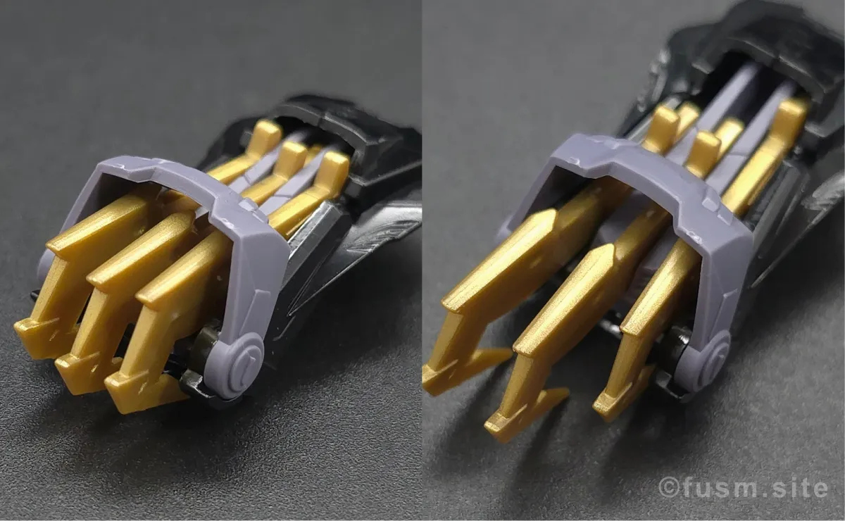 RG ガンダムアストレイ ゴールドフレーム天ミナ レビュー 付属品 19