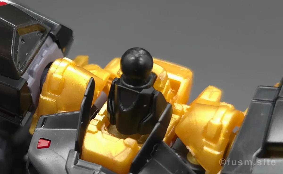 RG ガンダムアストレイ ゴールドフレーム天ミナ レビュー 頭部ディテール 可動域 03