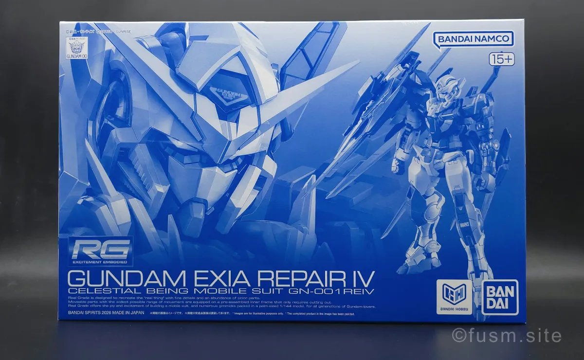 RG ガンダムエクシア リペアIV レビュー パッケージ 01
