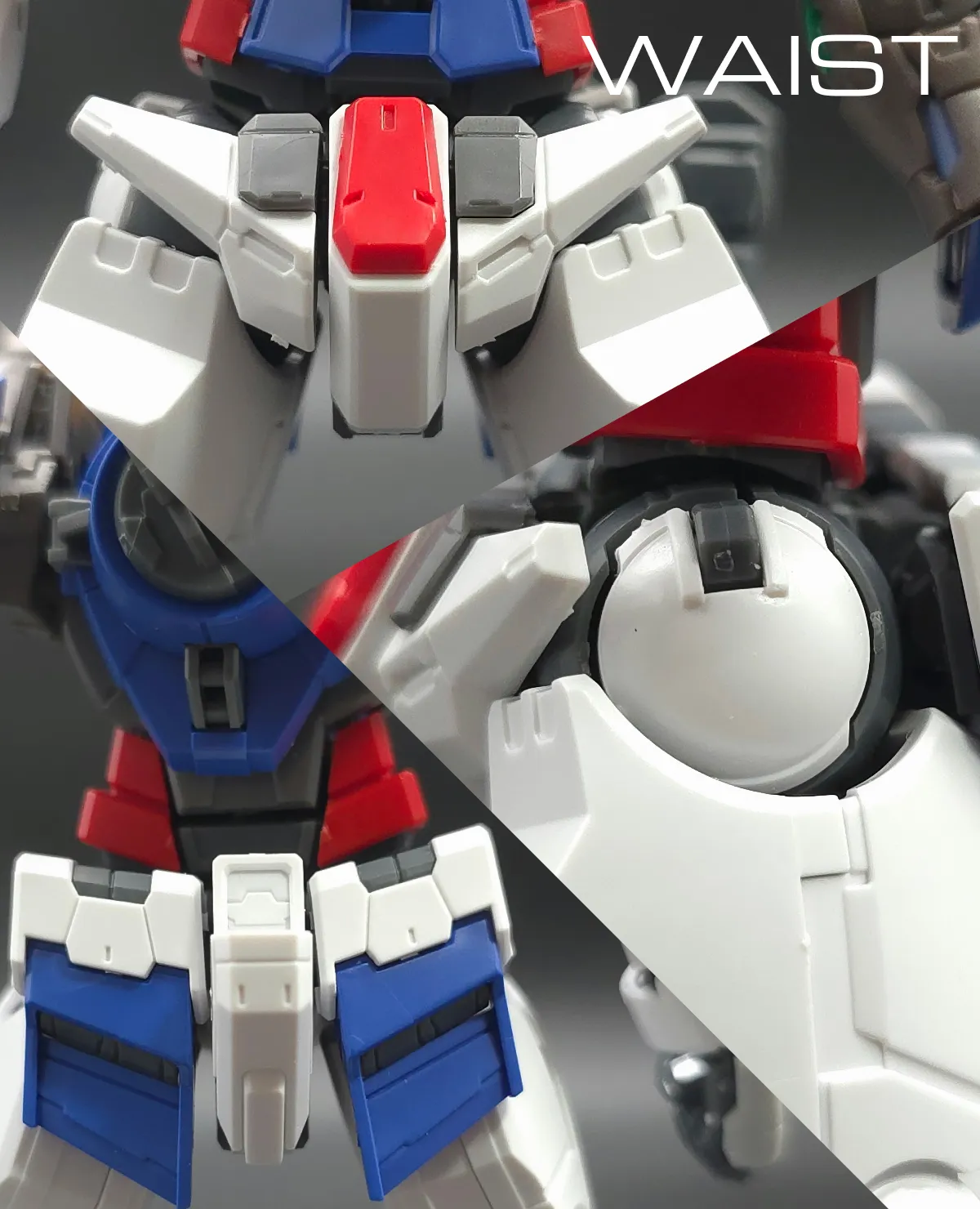 RG ガンダムエクシア リペアIV レビュー 胴体ディテール 03