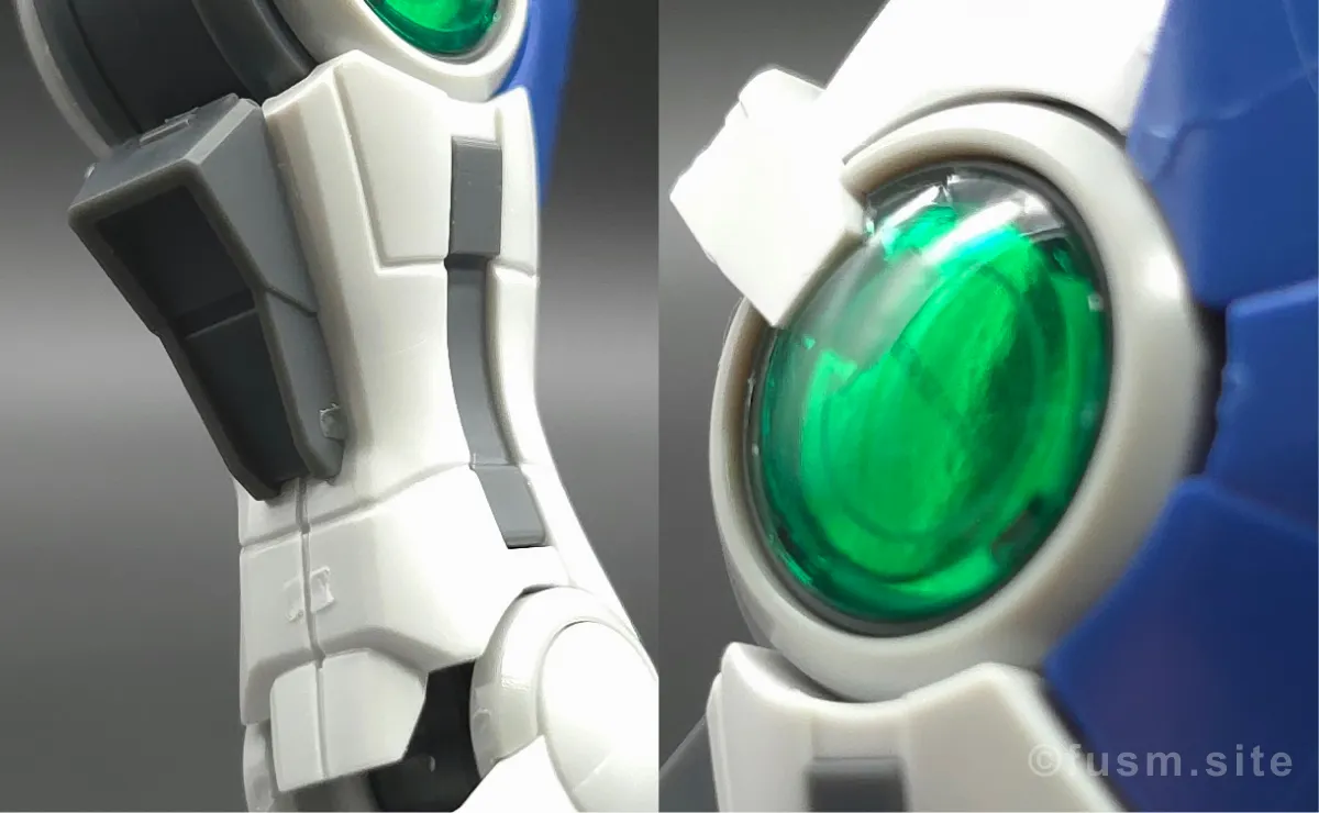 RG ガンダムエクシア リペアIV レビュー 脚部ディテール 03
