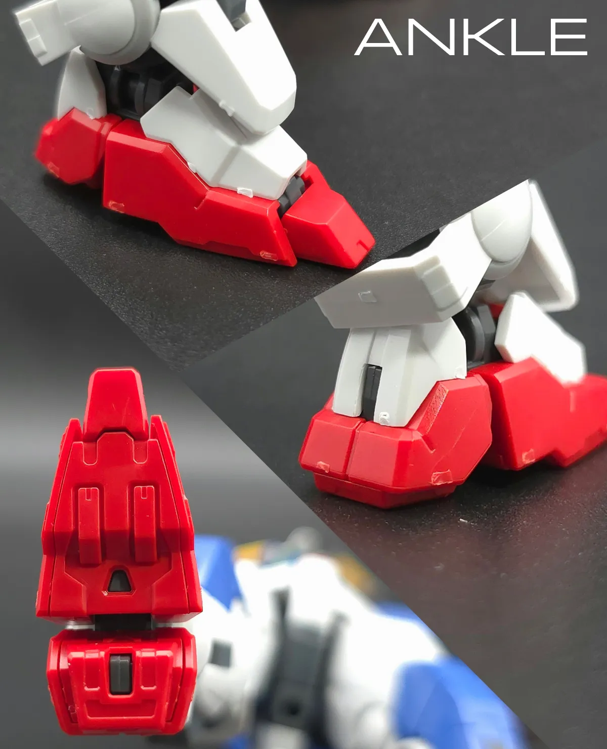 RG ガンダムエクシア リペアIV レビュー 脚部ディテール 04