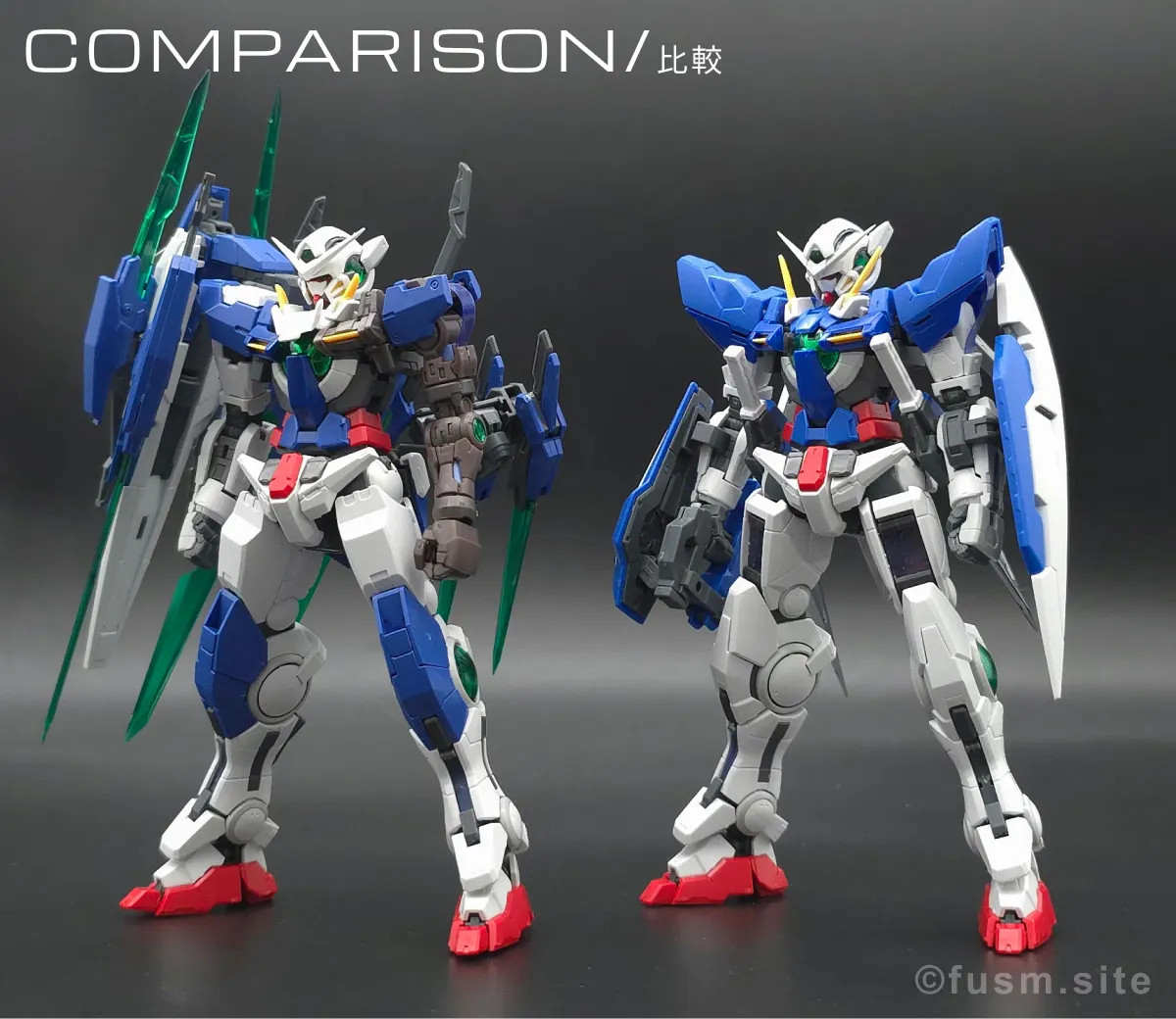 RG ガンダムエクシア リペアIV レビュー 比較 02