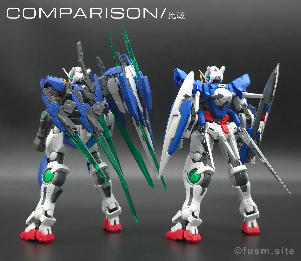 RG ガンダムエクシア リペアIV レビュー 比較 03