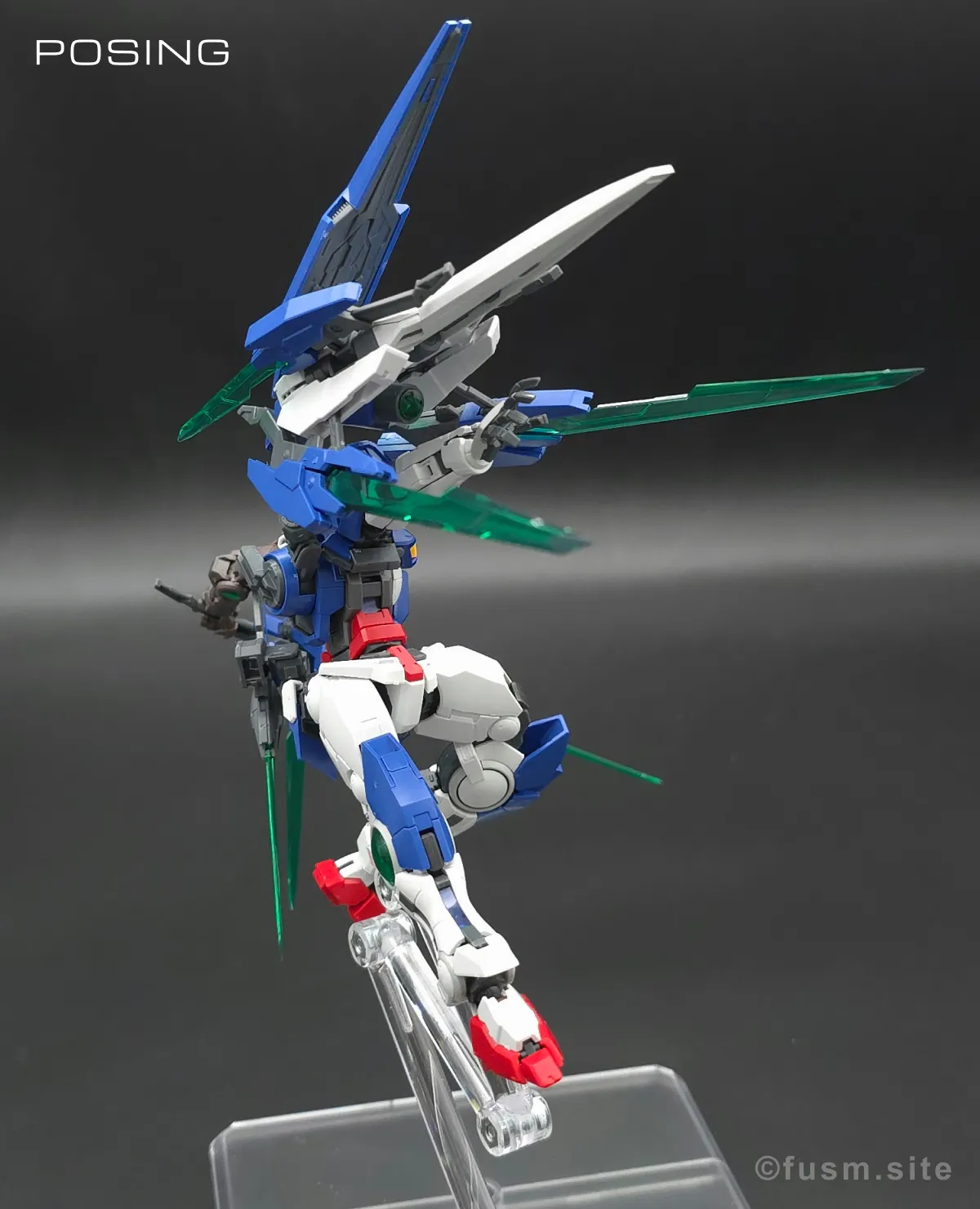 RG ガンダムエクシア リペアIV レビュー ポージング 07