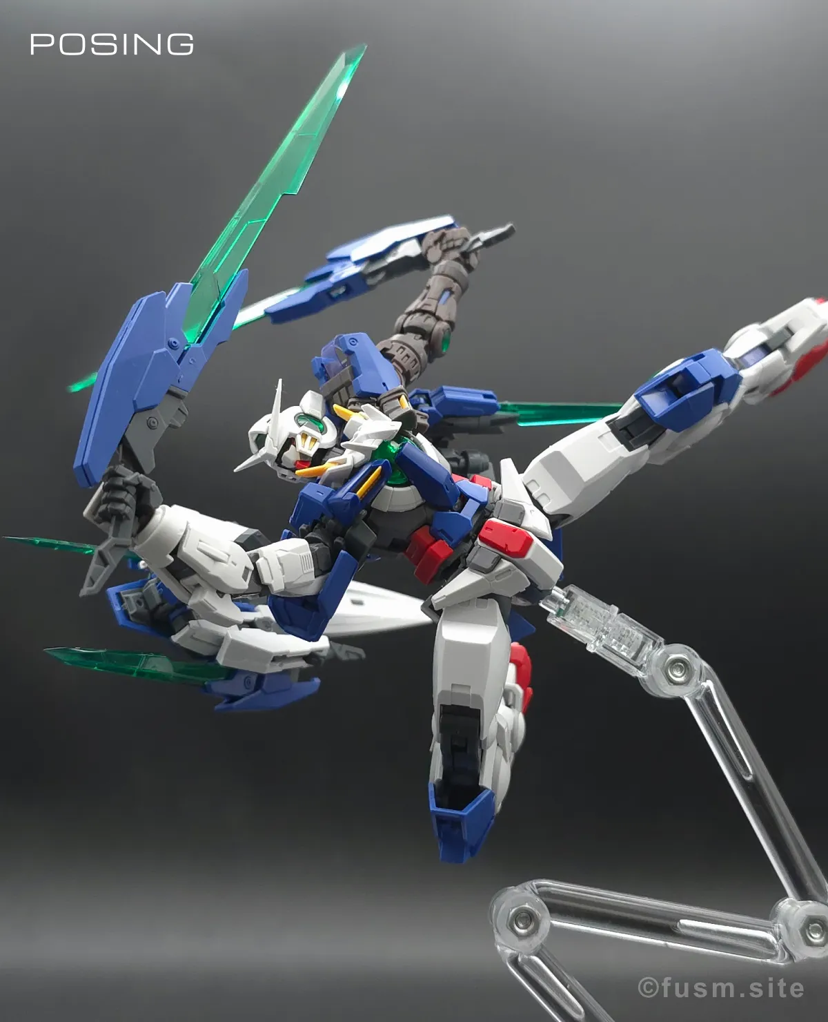 RG ガンダムエクシア リペアIV レビュー ポージング 1