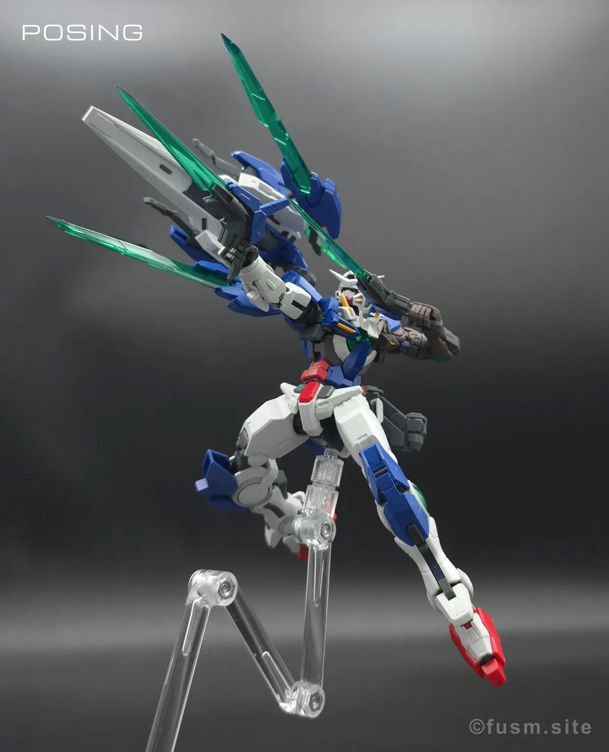 RG ガンダムエクシア リペアIV レビュー ポージング 15