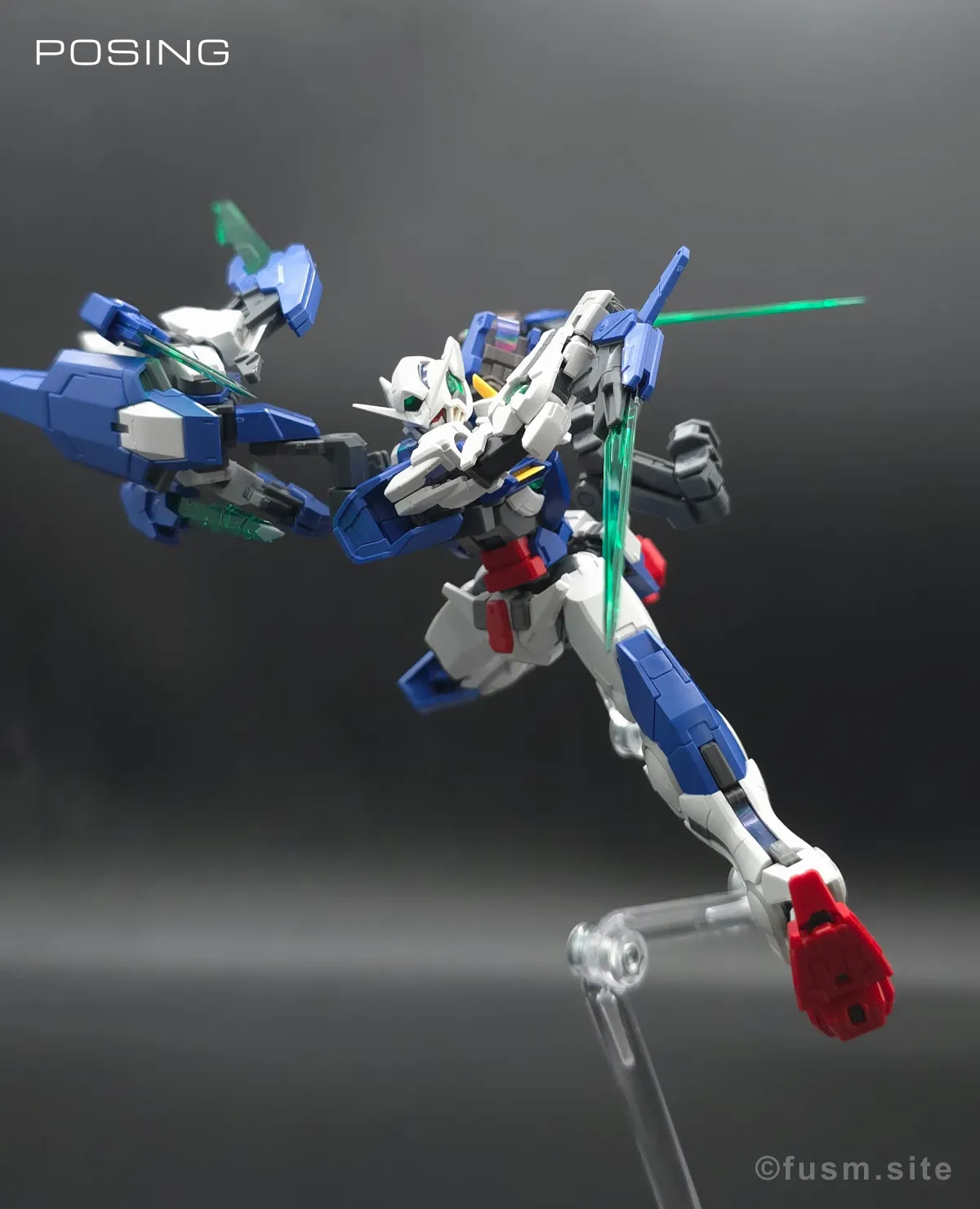 RG ガンダムエクシア リペアIV レビュー ポージング 16