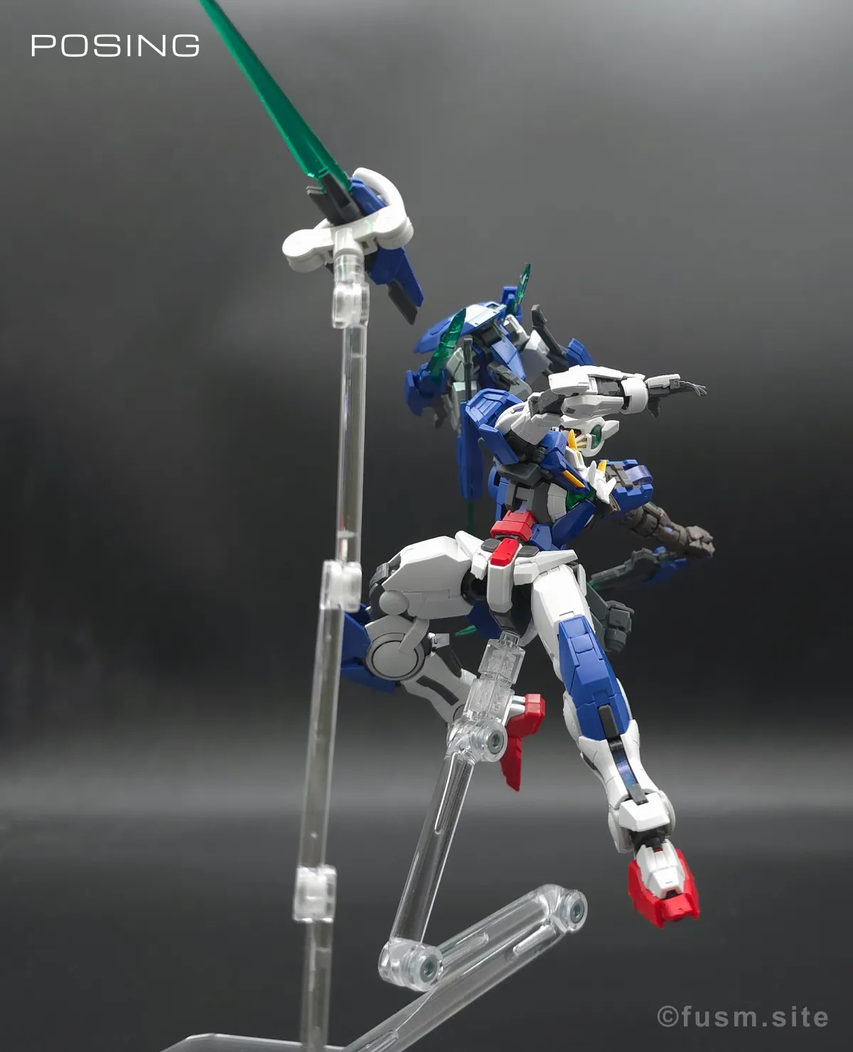 RG ガンダムエクシア リペアIV レビュー ポージング 17