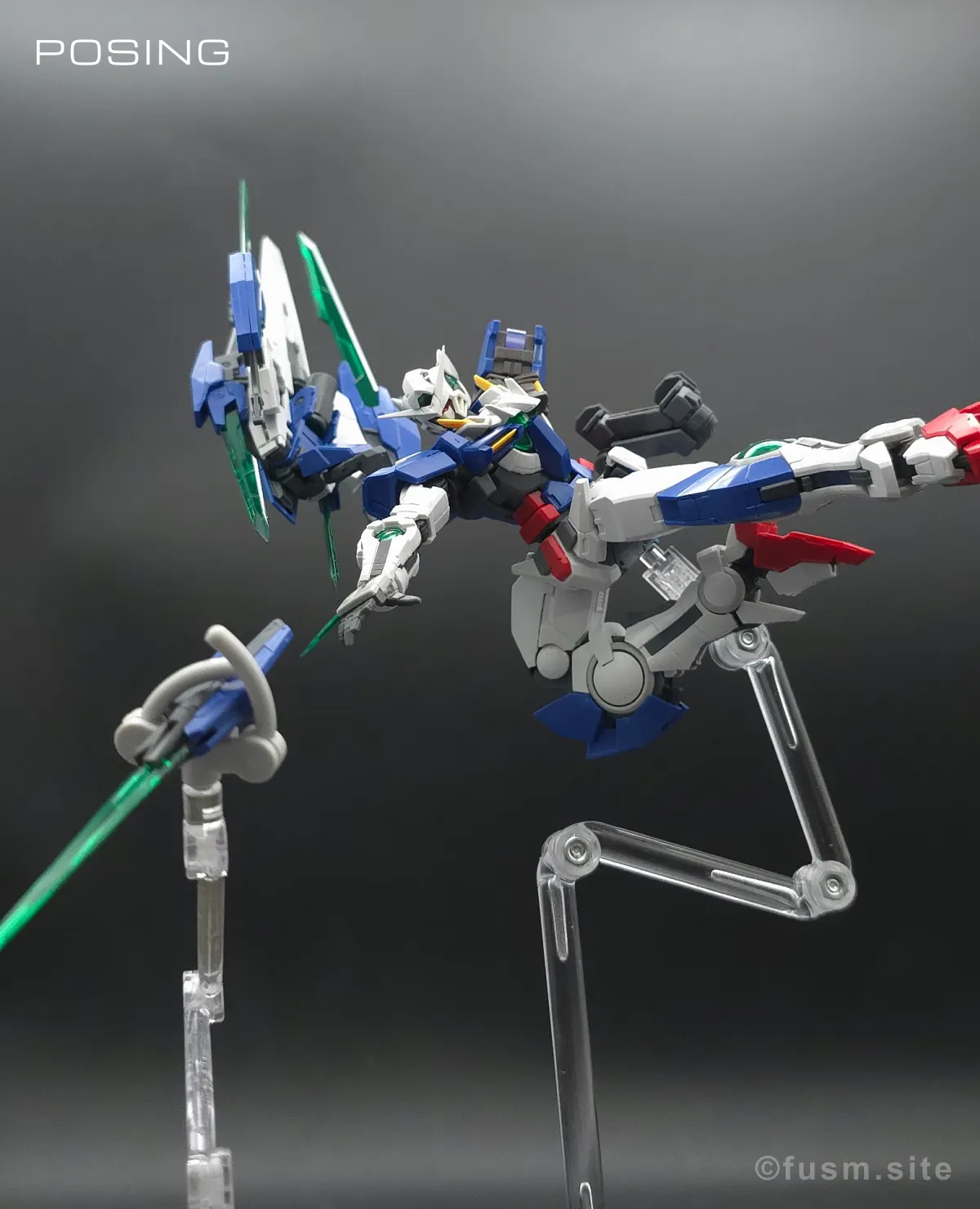 RG ガンダムエクシア リペアIV レビュー ポージング 18