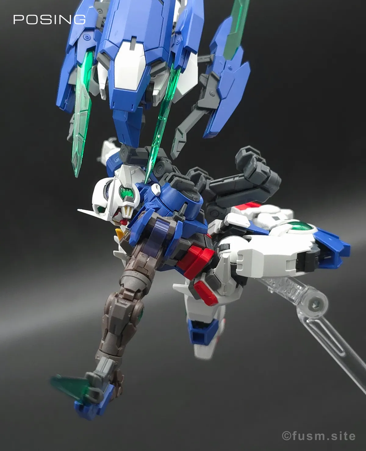 RG ガンダムエクシア リペアIV レビュー ポージング 19