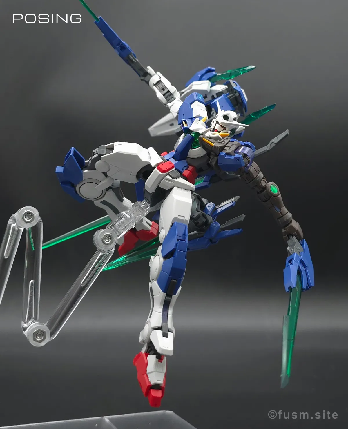 RG ガンダムエクシア リペアIV レビュー ポージング 21
