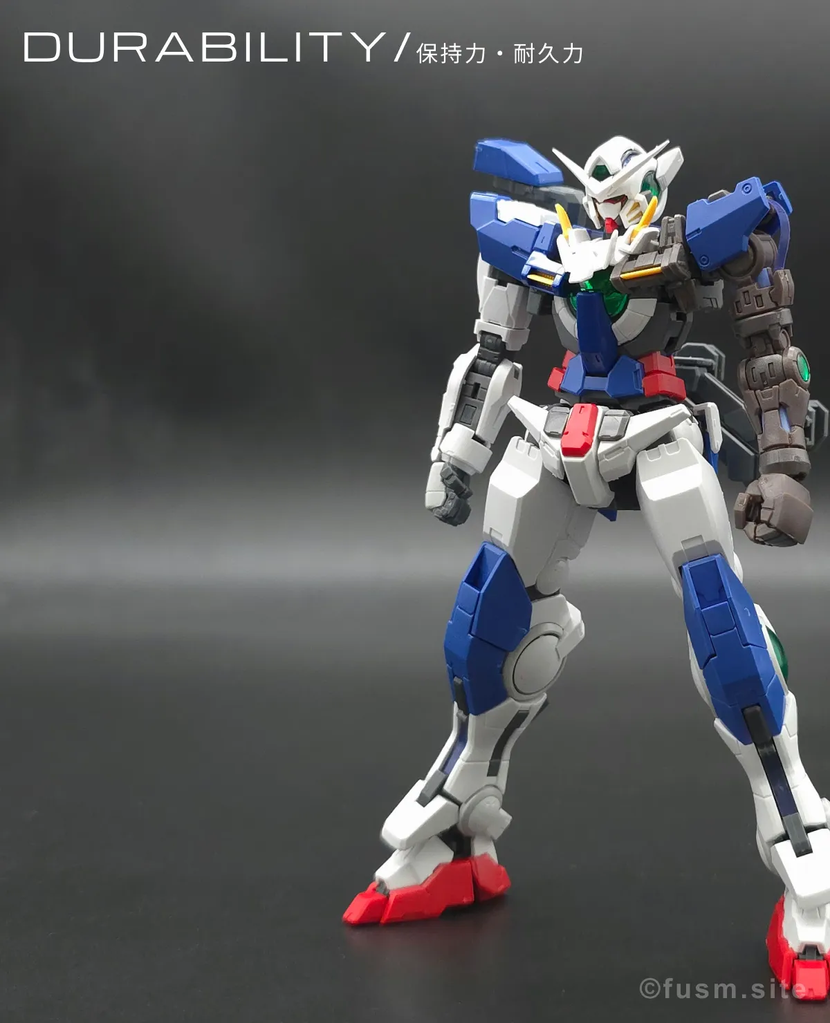 RG ガンダムエクシア リペアIV レビュー 耐久力が弱い箇所 01