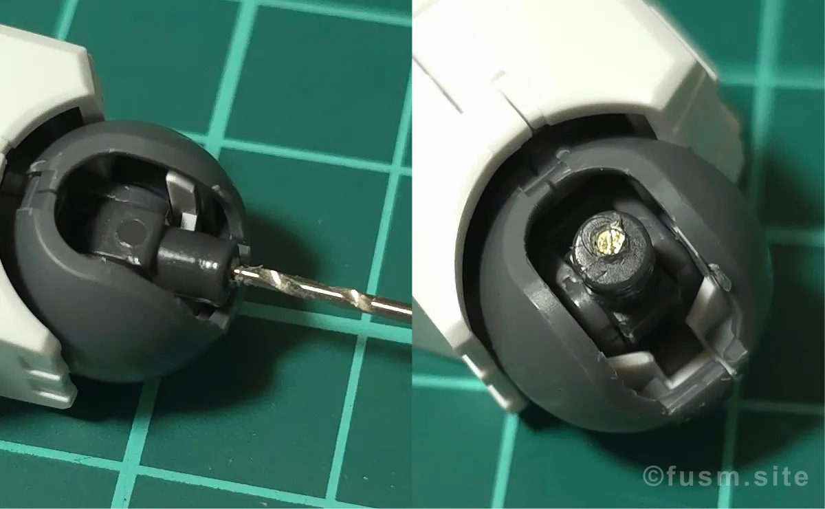 RG ガンダムエクシア リペアIV レビュー 耐久力が弱い箇所 02