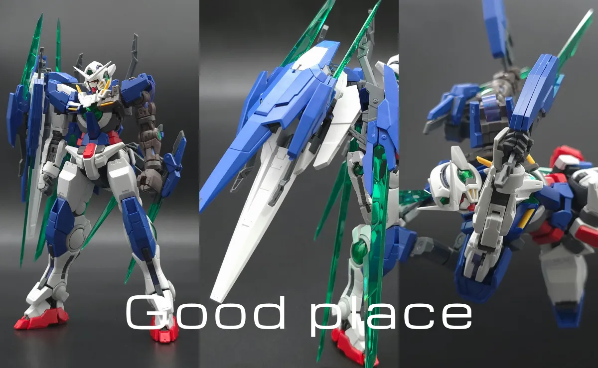RG ガンダムエクシア リペアIV レビュー コラージュ 02