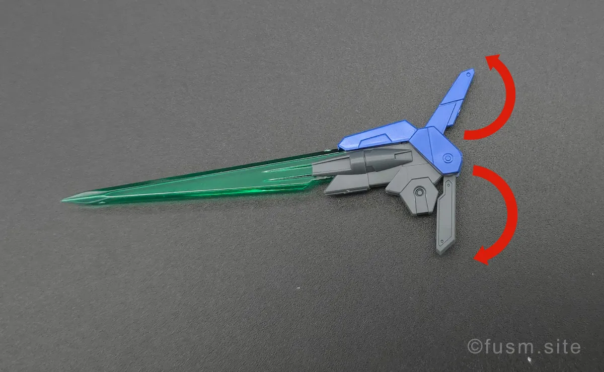 RG ガンダムエクシア リペアIV レビュー 付属品 10