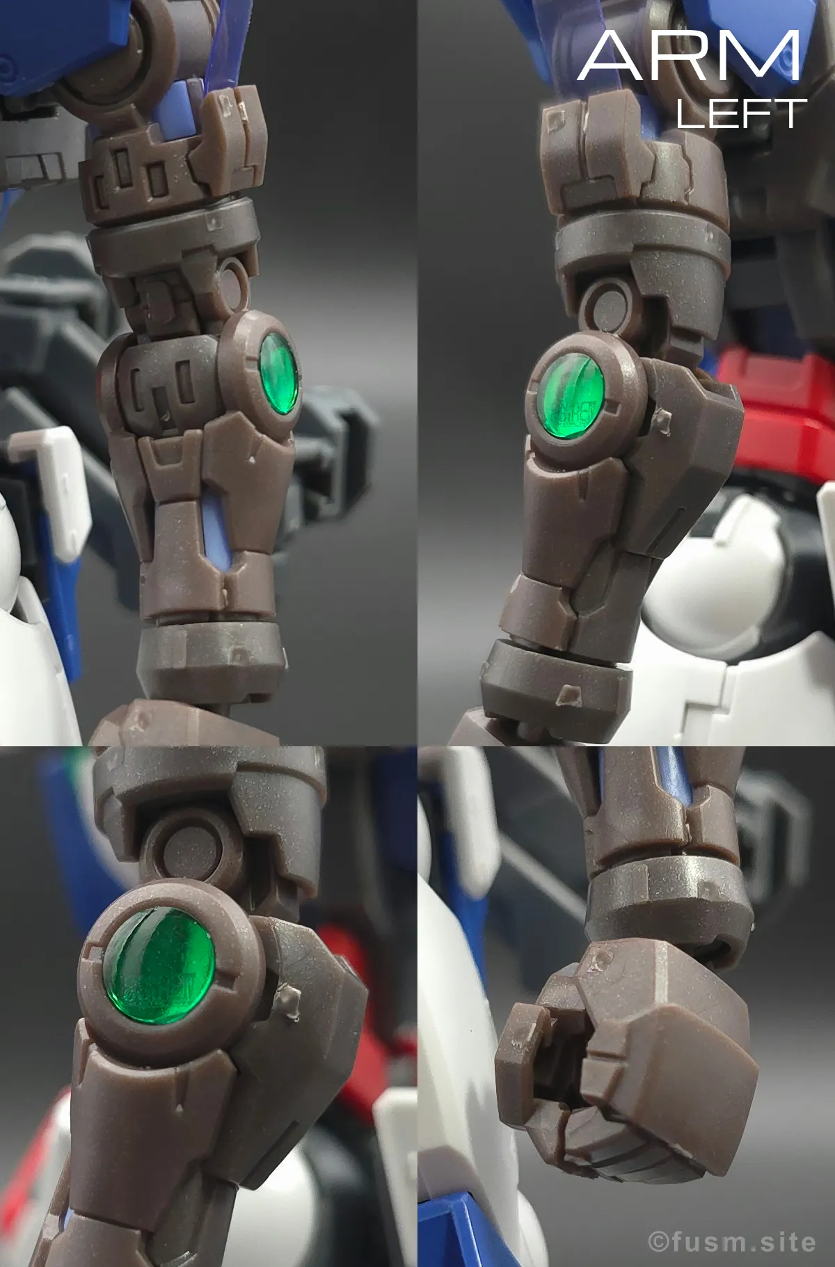 RG ガンダムエクシア リペアIV レビュー 肩ディテール 04