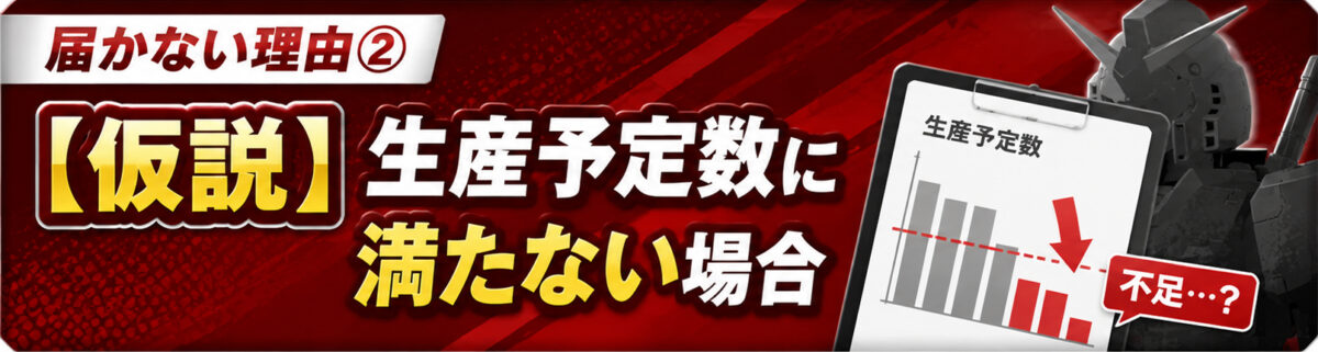 【キャンセルされた!?】Amazonで予約したガンプラが届かない理由