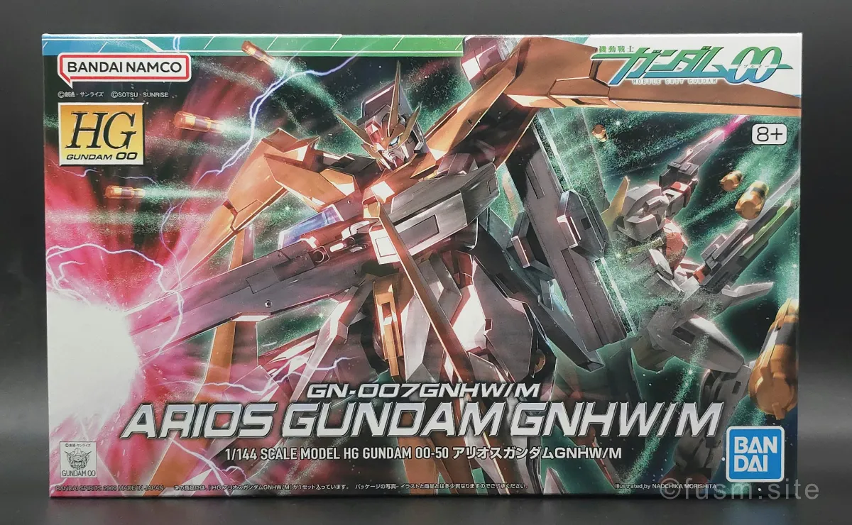 HG アリオスガンダム GNHW/M レビュー【簡単改造有】 パッケージ 01