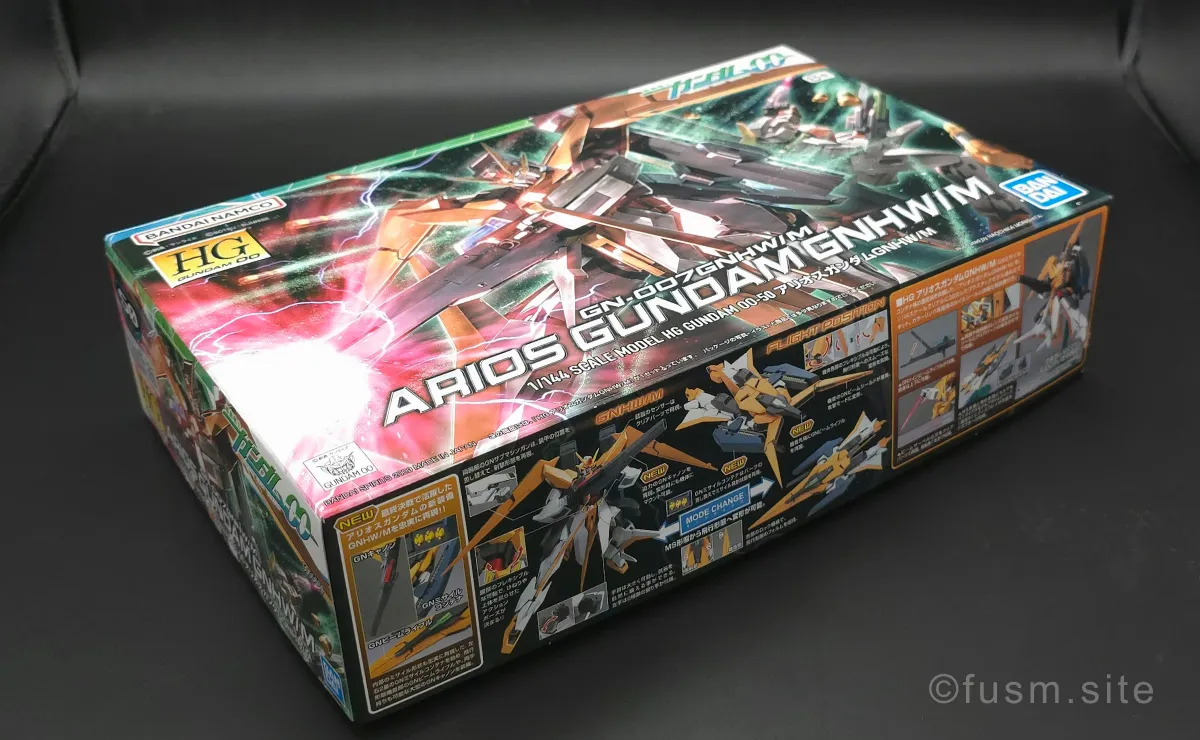 HG アリオスガンダム GNHW/M レビュー【簡単改造有】 パッケージ 02