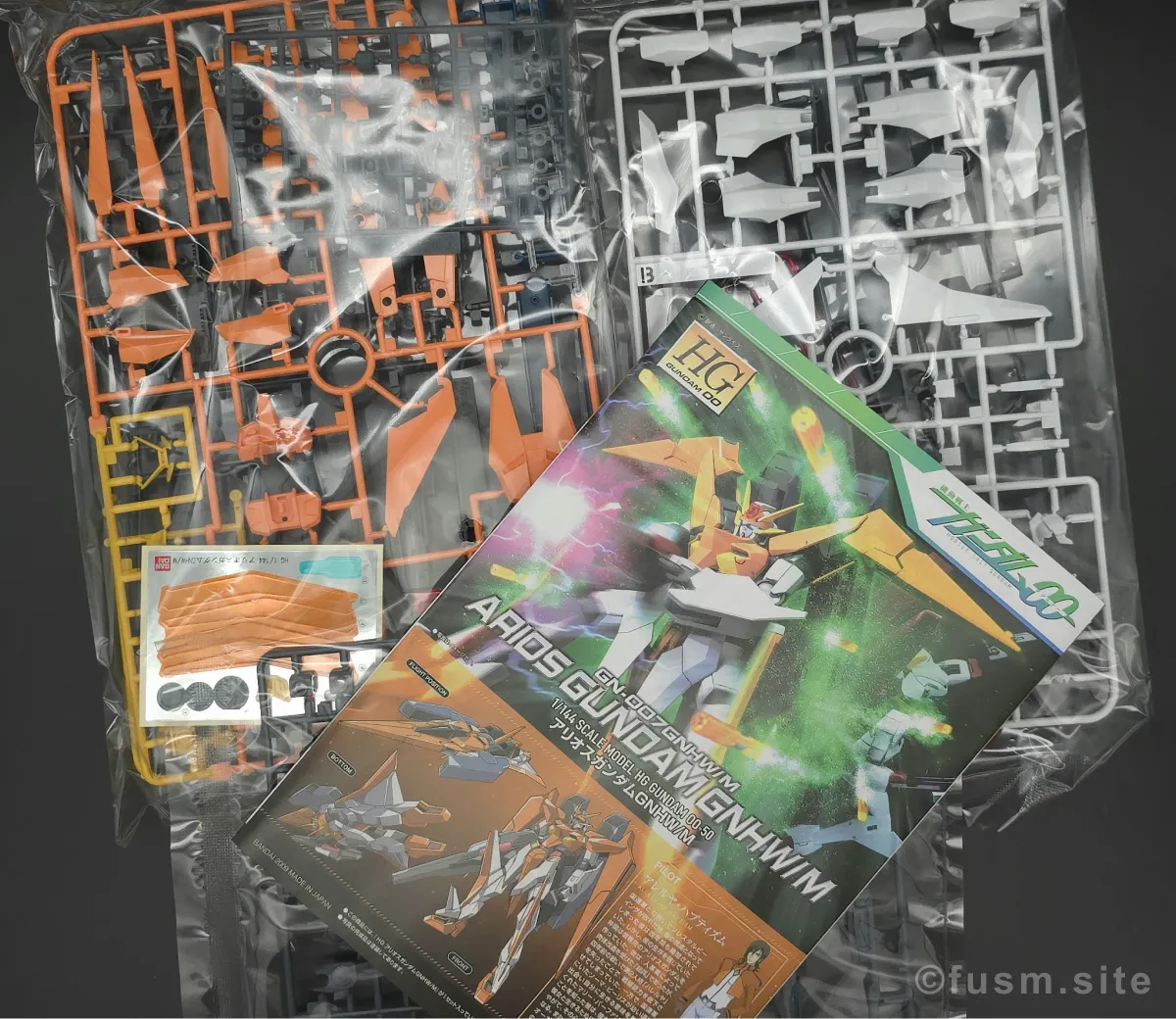 HG アリオスガンダム GNHW/M レビュー【簡単改造有】 パッケージ 03