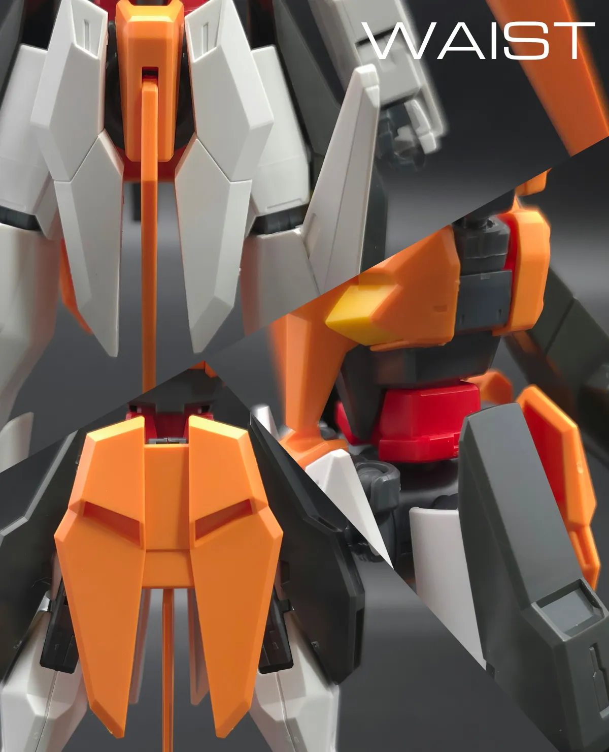 HG アリオスガンダム GNHW/M レビュー【簡単改造有】 胴体ディテール 02